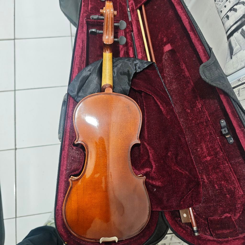 biola alfred stringl hofner ukuran 1/2 bekas