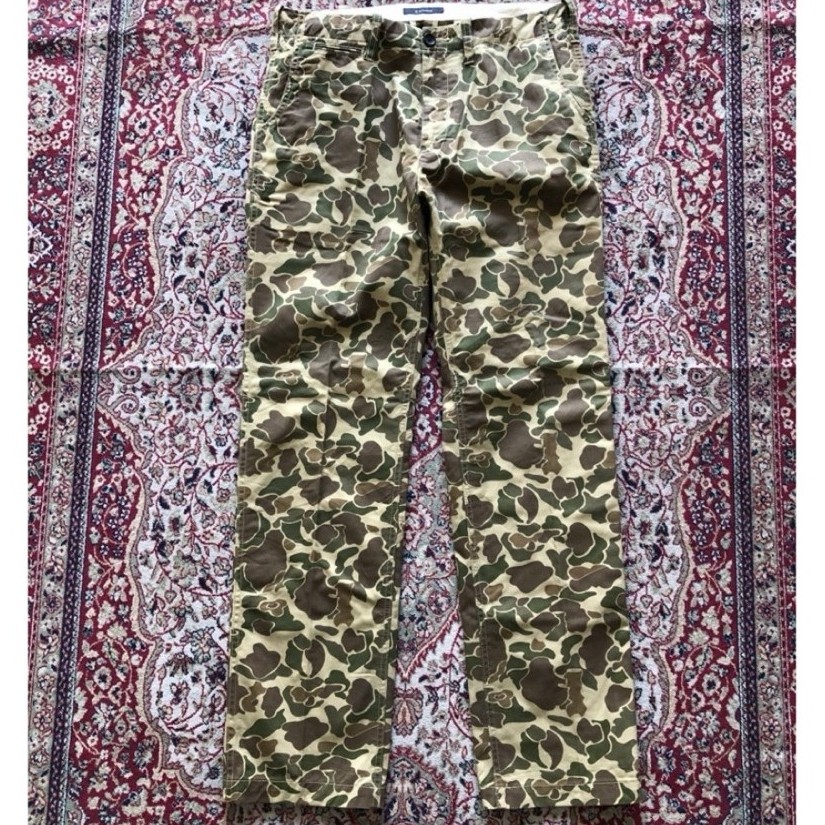 Celana Rage blue duck camo chino pants Vintage Military Duck Camo army Hi749