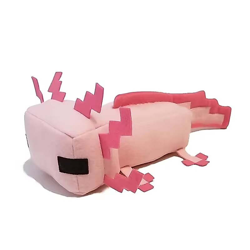 Axolotl Plush Toys Creeper Spider Enderman Wolf Bat Zombie Dragon Cartoon Plush Doll Stuffed Toys