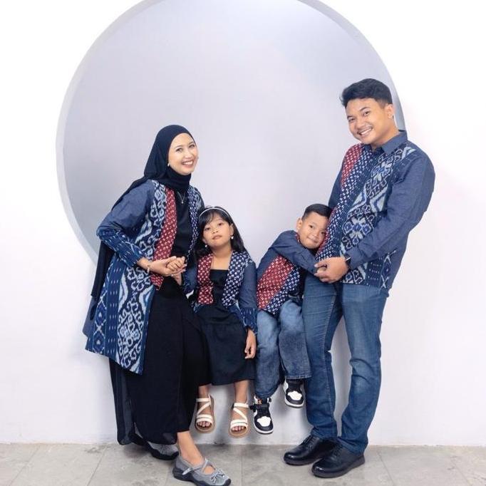 Outer Batik Tenun Wanita / Outer Batik Tenun Kantor Aruna