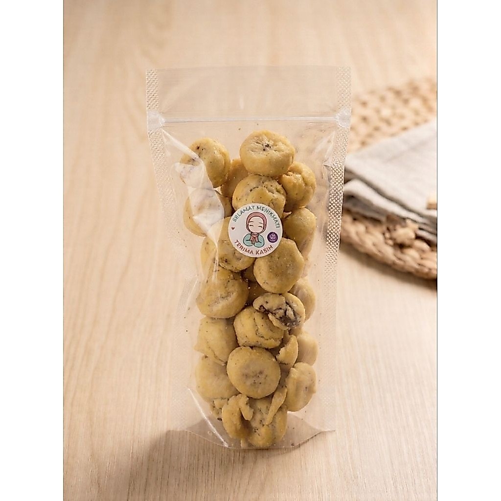 Soes Coklat kering 60 gram-Chiki NiPaH Food