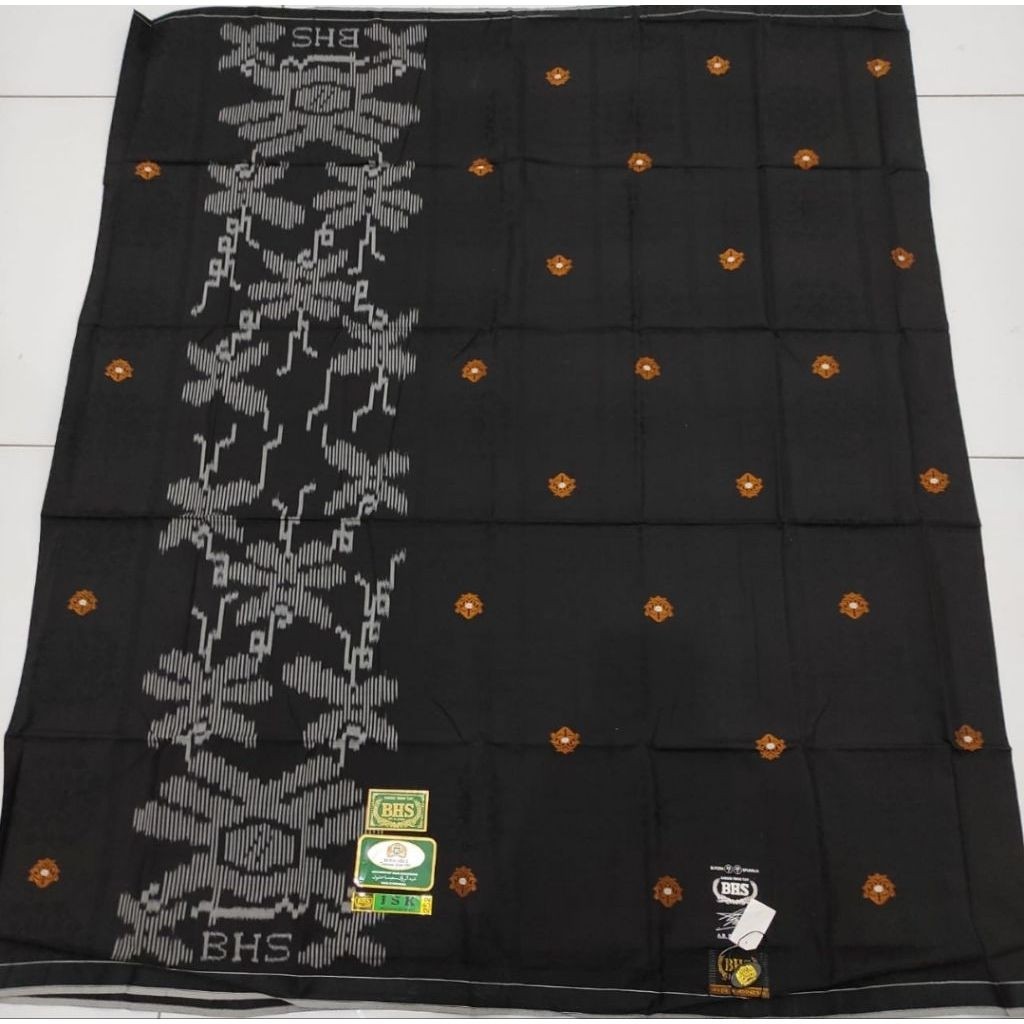 SARUNG BHS JTB JSK GOLD , SILVER HITAM LIMITED EDITION SUTRA SPUNSILK 210