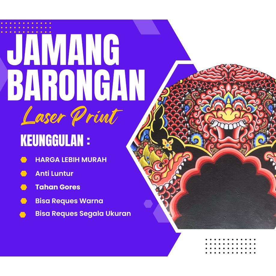 Cocok Semua Kulit Jamang Barongan Devil Telon Ukuran 12 Sampai 22