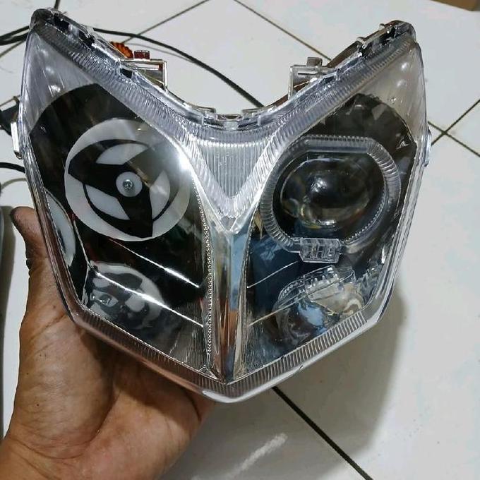 paket reflektor Supra x 125 new supra x 125 batman set biled ala2 2,5 inc combine lampu saringgan ta