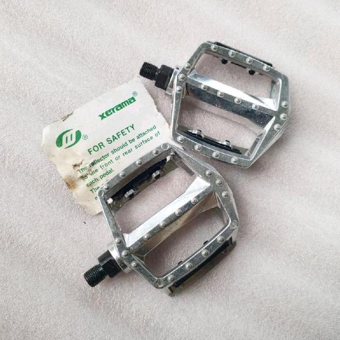 PEDAL ALLOY XERAMA RETRO CLASSIC OSBMX AS KECIL FIT FOR HUTCH GT BIKES MONGOOSE BMX OLDSKUL PEDAL XE