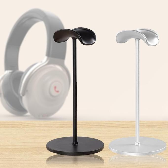REGENLY Gantungan Headphone Universal Headphone Stand Headphone Stand Holder Aluminium Stand Holder 