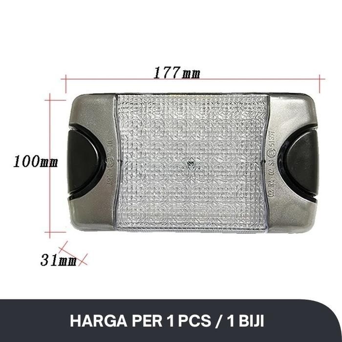 Led Stoplamp 3In1 12V 24V Per Pcs Hella Duraled Kupu Lampu Bak Stoplamp Lampu Belakang Hella Kawi Or