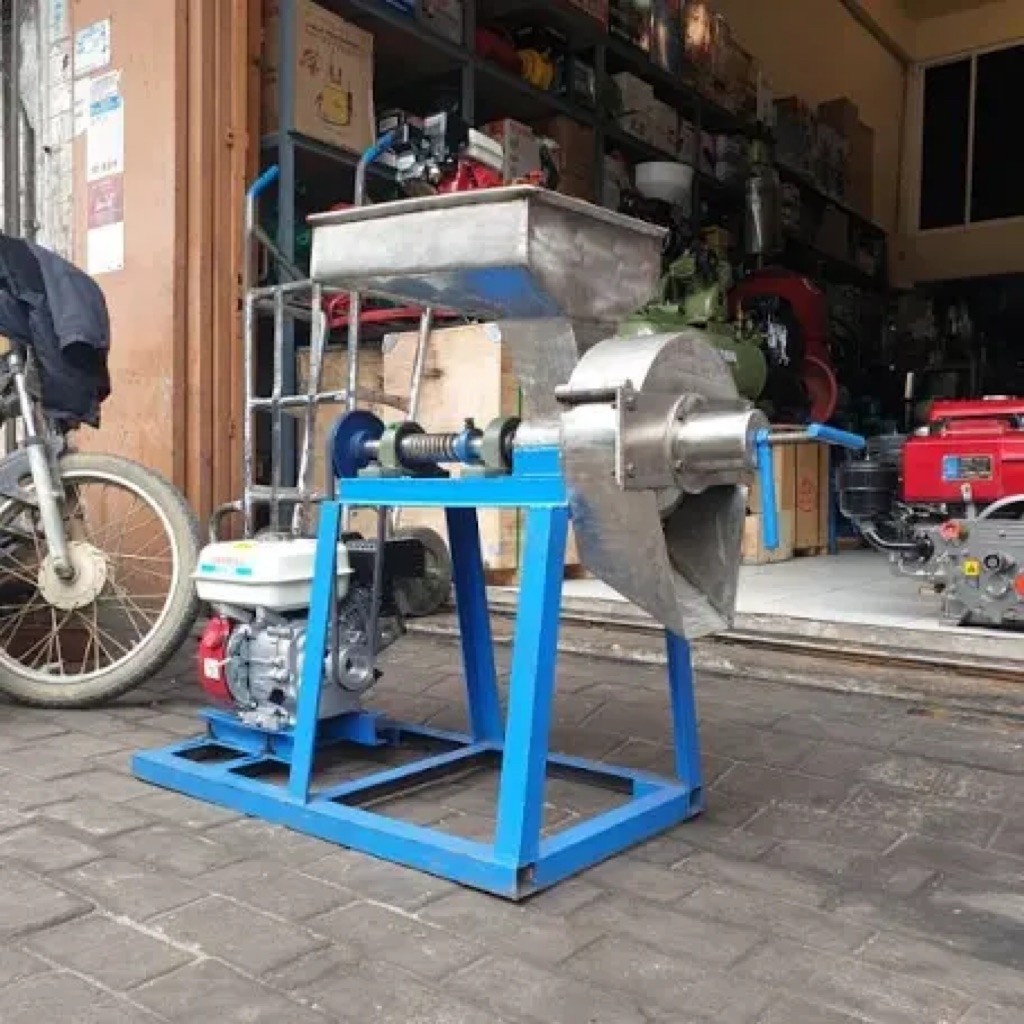 Mesin Gilingan Bumbu Cabai Mesin Giling Cabe Stainless 8"