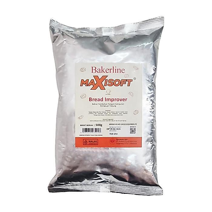 Bakerline Bread Improver Maxi Soft Bread Improver Untuk Aneka Roti, Bakpao, Dan Donat Tekstur Roti