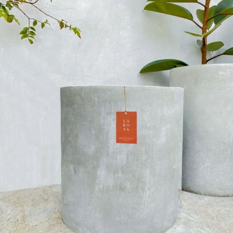 POT SEMEN SILINDER | Pot semen Estetik Minimalis Indoor Outdoor