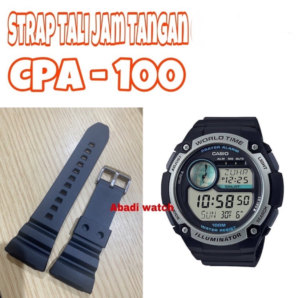 STRAP TALI JAM TANGAN CPA 100 CPA100 CPA-100 jam tangan sport
