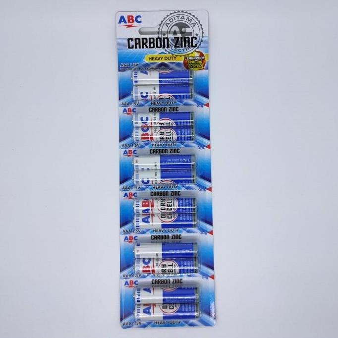 N3W Baterai ABC Biru AAA isi 12 pcs