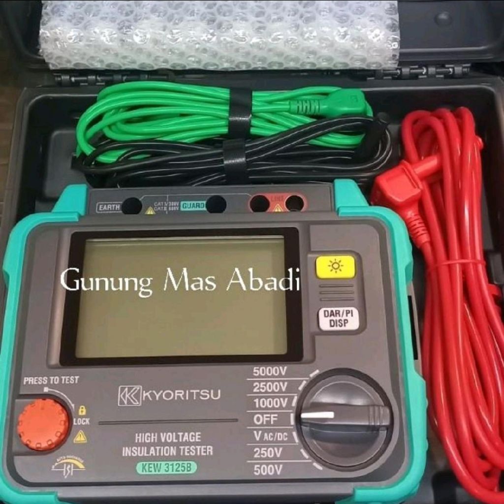 KYORITSU 3125B VOLTAGE INSULATION TESTER MEGGER 3125B NEW