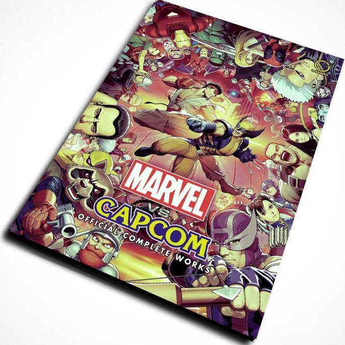 KOMIK MARVEL VS CAPCOM OFFICIAL COMPLETE WORKS FBBOOK