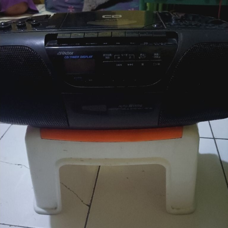 radio VICTOR RC-Q1 Boombox(CD portabel syestem)(japan)