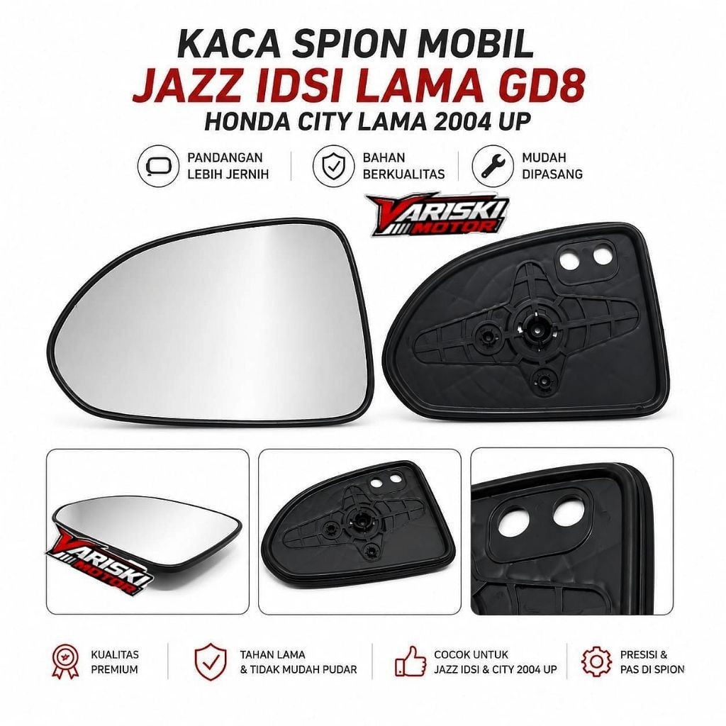 Kaca spion mobil jazz idsi lama GD8 honda city lama 2004 up