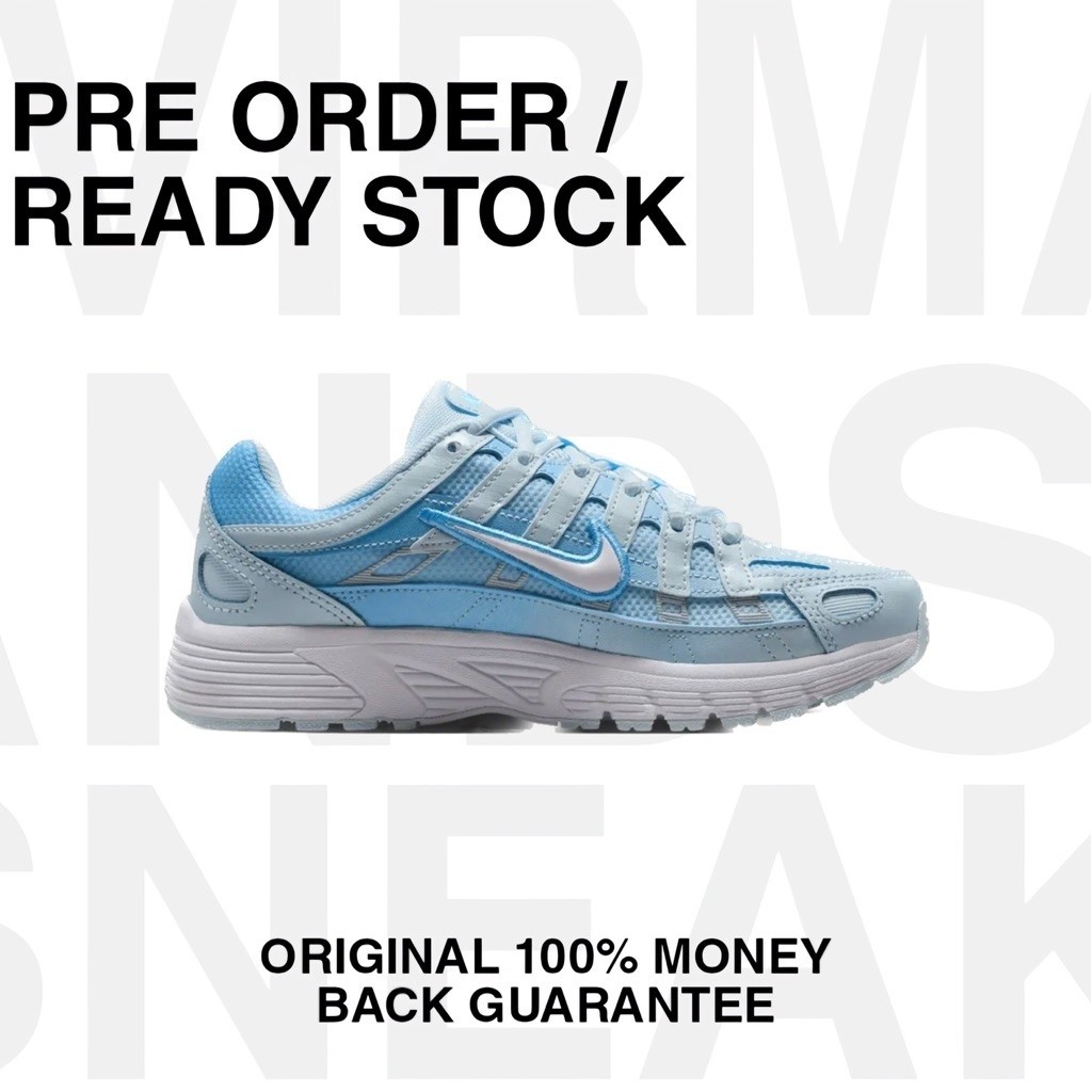 Nike P-6000 GS Glacier White Blue