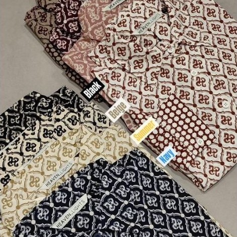 Kalena Shirt Heaven Lights / Jastip Heaven Lights / Kemeja HL / Jastip HL