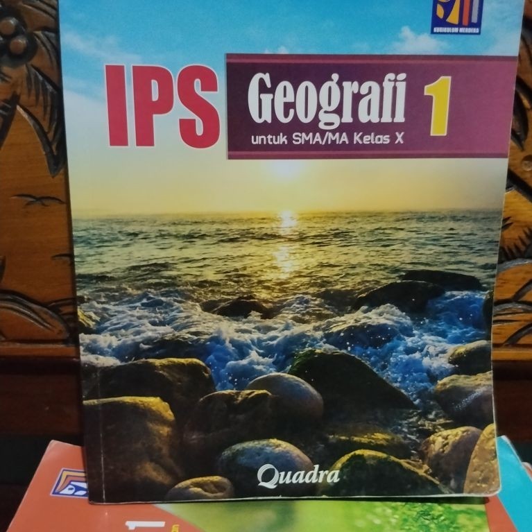 buku bekas quadra geografi sma kelas 10/X