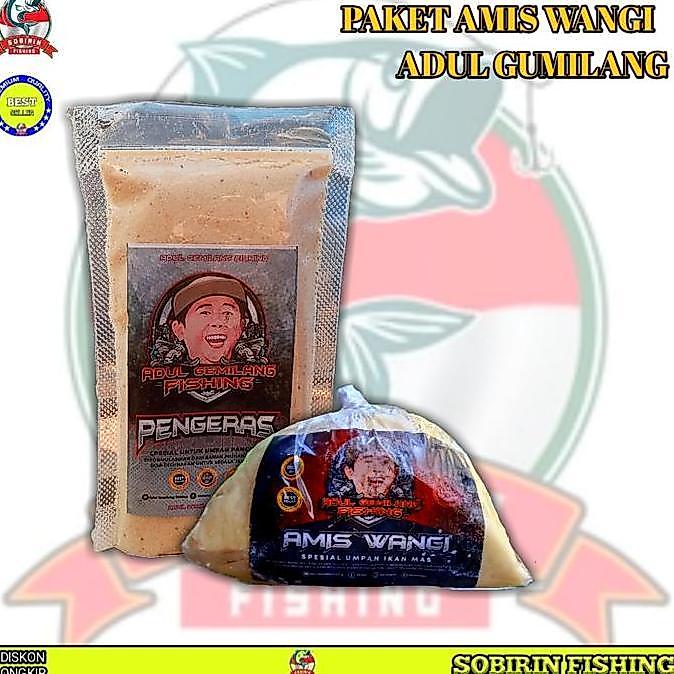 Paket umpan putih dan pengeras adul gemilang fishing