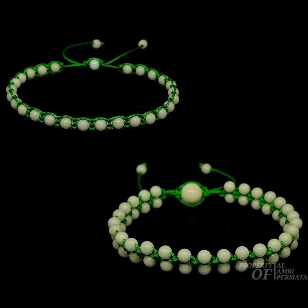 Gelang Batu Fosfor Menyala Dalam Gelap Gelang Pria dan Wanita Batu Alam Fosfor Glow In The Dark