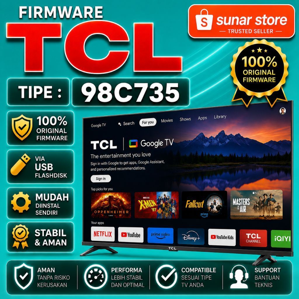 FIRMWARE TV TCL 98C735