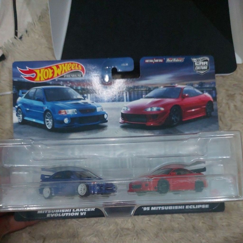 Hot Wheels Two Twin Pack Mitsubishi Lancer Eclipse