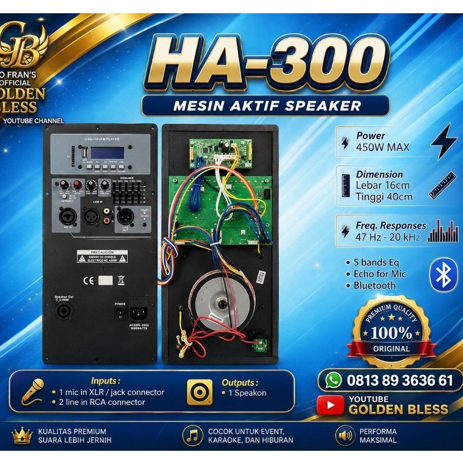 Pilih variasi power kit audio Seven NEW Ha 1000 Dsp ( Ha1000Dsp) Ha 600 ( Ha600 ) HA 500 ( Ha500 ) H