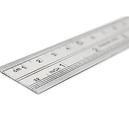 Xixix- Penggaris Besi 100 Cm Tebal Jidar Mistar Ruler 1 Meter Baja Stainless