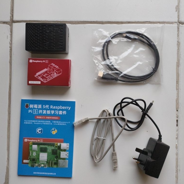 Raspberry Pi 5 16GB Second/ Bekas