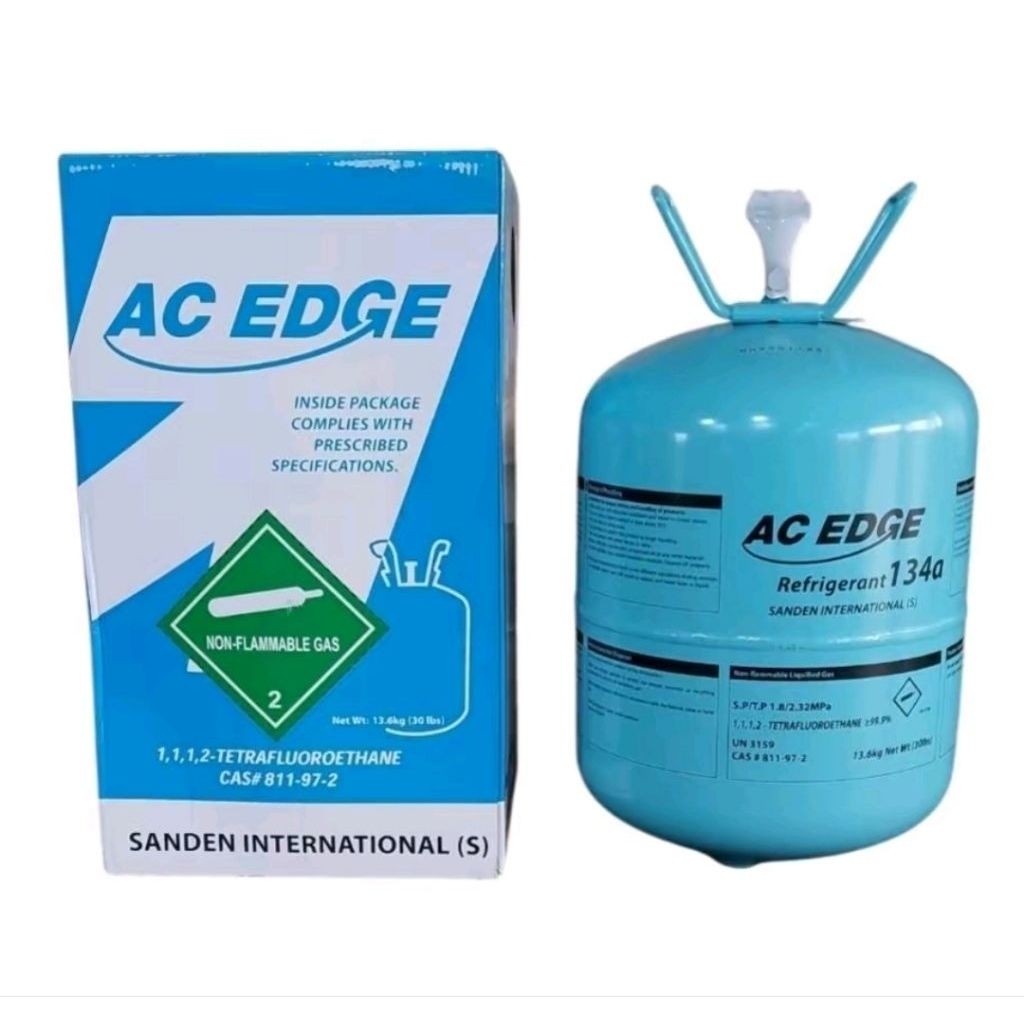 FREON TABUNG R134A ASLI HFC-134a FREON AC MOBIL MURNI 1 GALON
