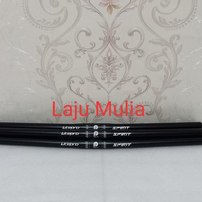 HandleBar Litepro SPIRIT 25,4 FLAT Black