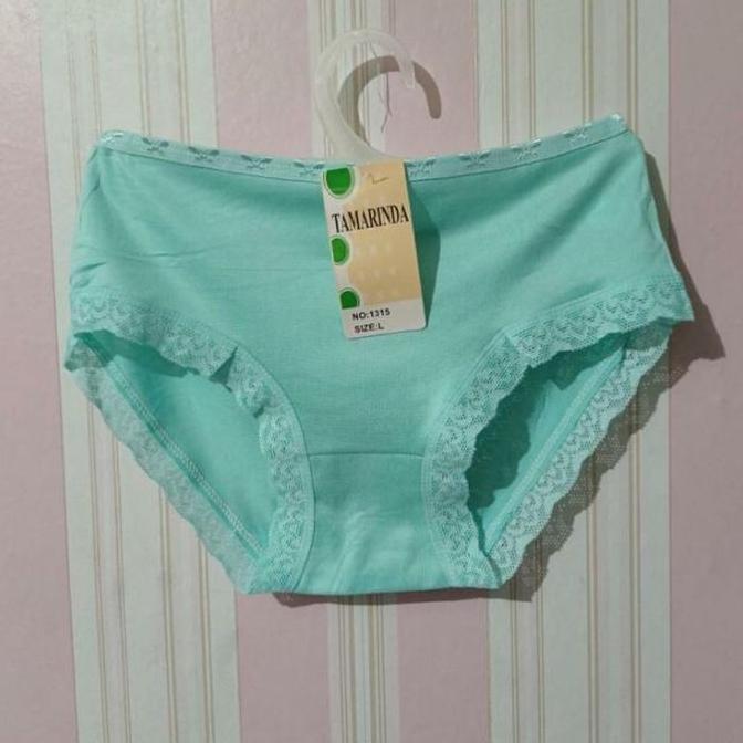 1 Lusin Cd tamarinda Renda Bawah Bahan Katun Premium