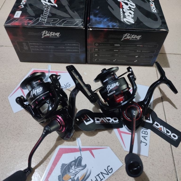 REEL DAIDO BLACK BISON PRO WATERPROOF