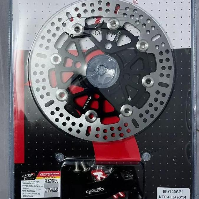 Disc brake floating KTC racing 220mm, beat/vario/scoopy