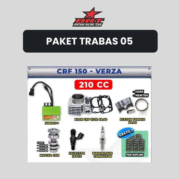 PAKET TRABAS 5 CRF 150 BRT