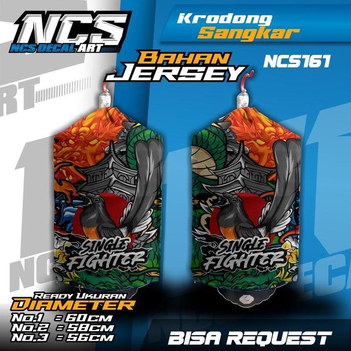 Kerodong MURAI BATU Motif Krodong SANGKAR murai batu Penutup sangkar Mengatasi OB Murai - NCS