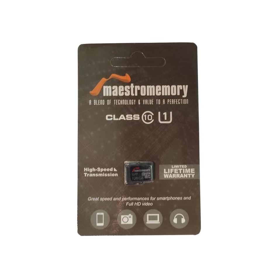 Microsave- Microsd Maestro 128Gb Class 10 Memory Card Micro Sd Memory