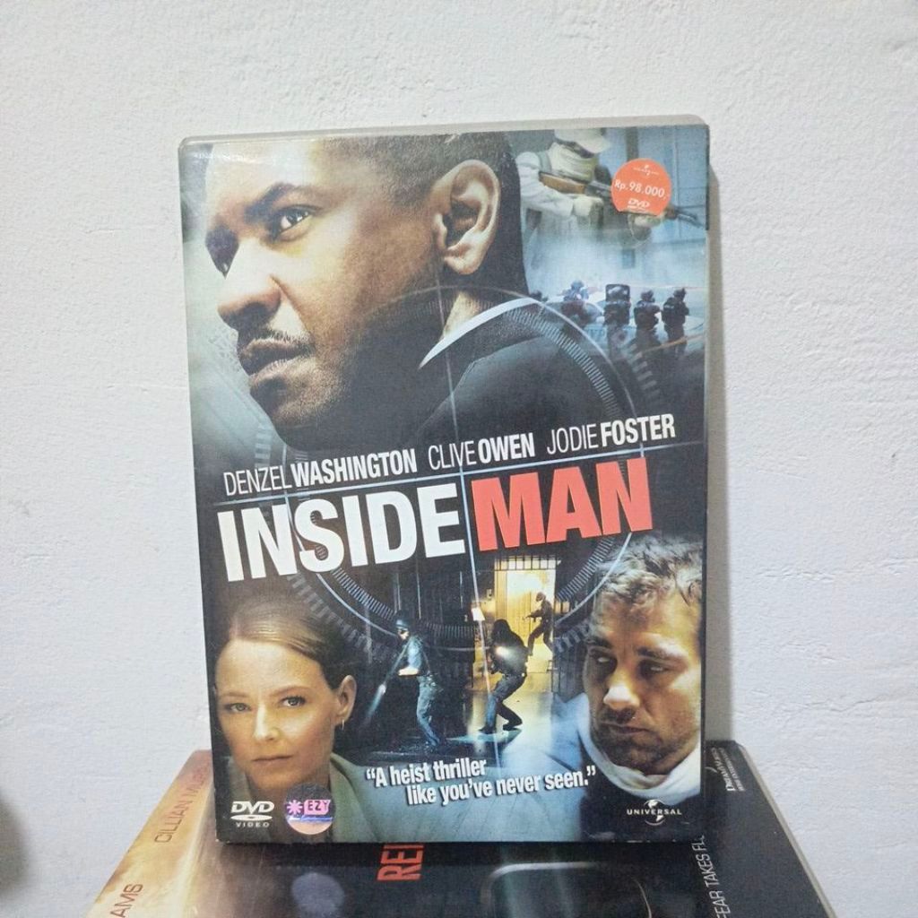 DVD FILM INSIDE MAN ORIGINAL