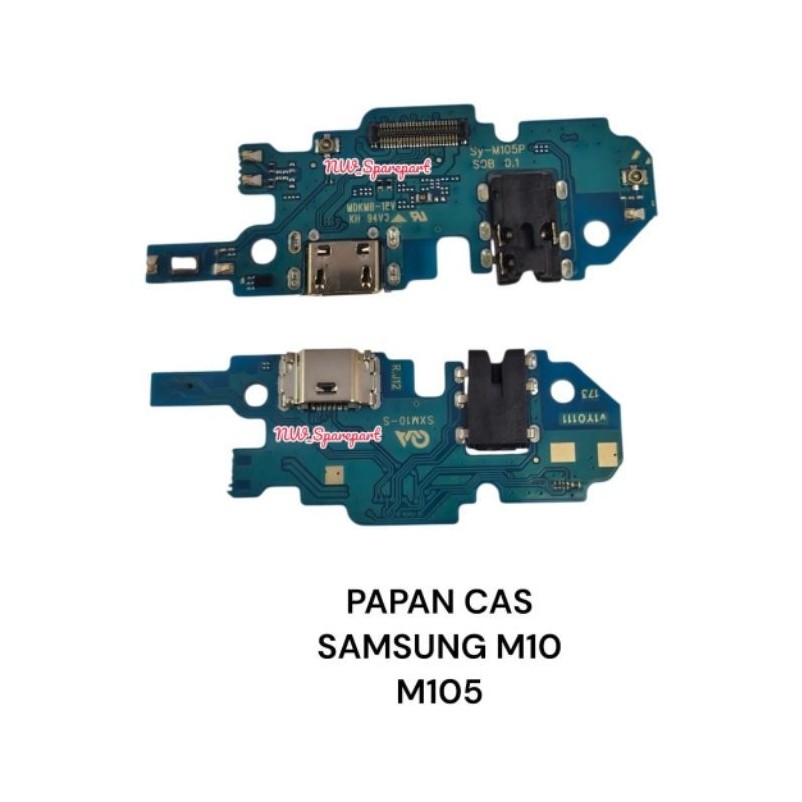 FLEXIBEL CHARGER SAMSUNG M10 M105 PAPAN CAS FULLSET IC ORI