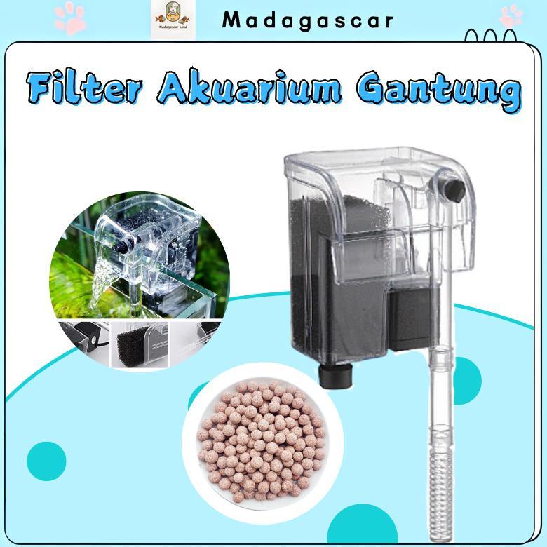 [MADA] Filter aquarium Filter air aquarium Pompa aquarium mini Filter eksternal tangki ikan akuarium