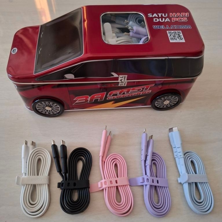 kabel data charger Wellcomm C to iphone
