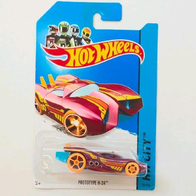 HOTWHEELS HOT WHEELS PROTOTYPE H 24 H24 UNGU 2014 HW CITY FTS99
