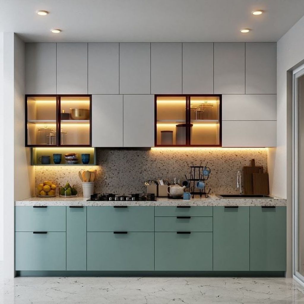 kitchen set hpl - kitchen set minimalis - lemari dapur