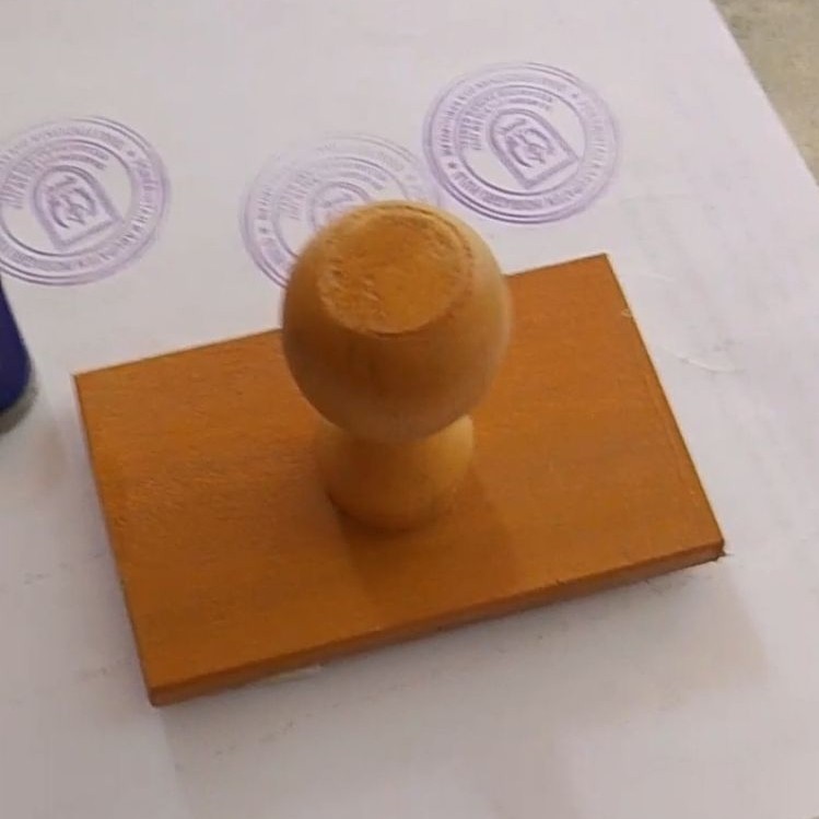 Stempel Legalisir Design Custom Stempel Kayu Jumbo