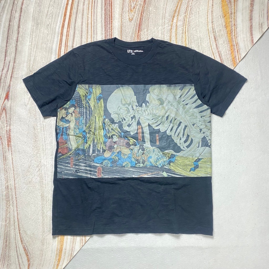 Tshirt Uniqlo UT x Ukiyo-e MFABoston