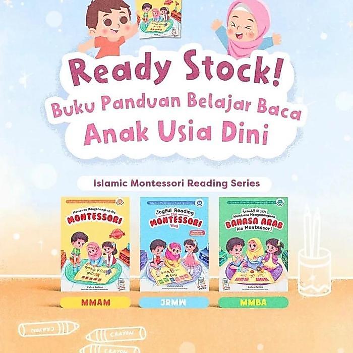 Membaca Menyenangkan Ala Montessori (Belajar Membaca Bahasa, Inggris) - Membaca bahasa