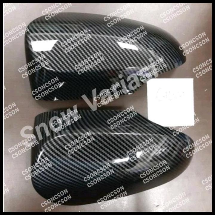 DISKON COVER SPION MOBIL TOYOTA CALYA SIGRA 2016 2020 2022 2023 2024 CARBON 