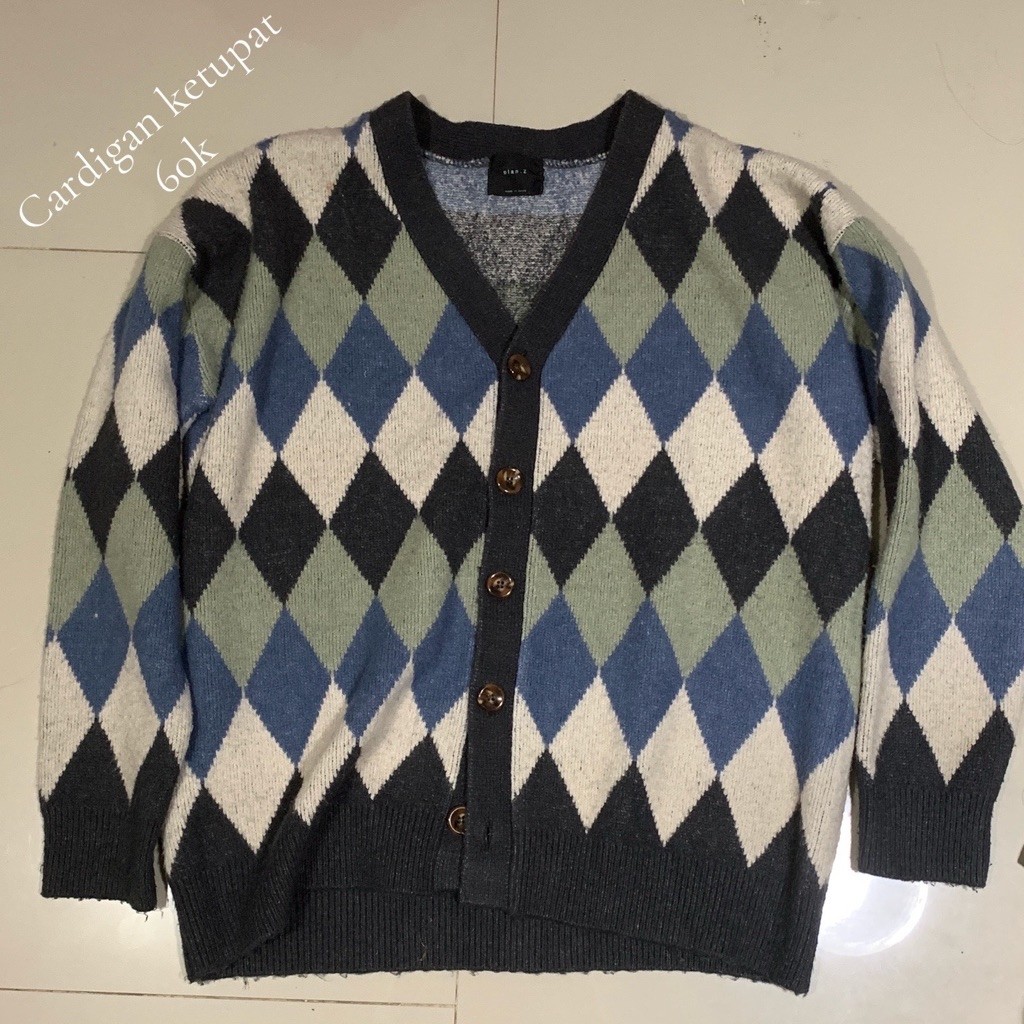 cardigan ketupat