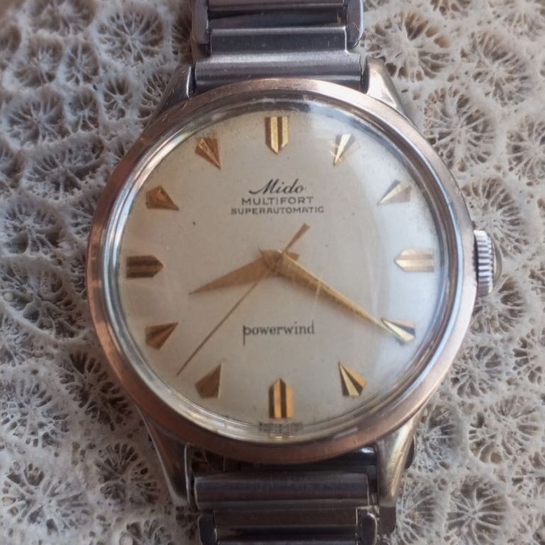 MIDO MULTIFORT POWERWIND Automatic ORIGINAL Vintage Watch